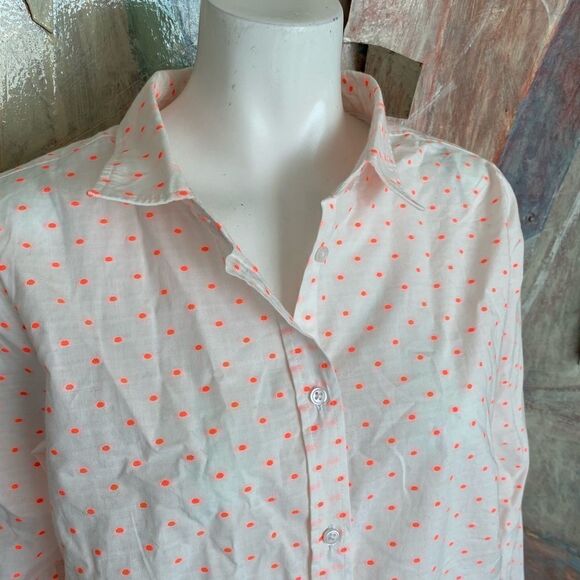 Pure Collection Neon Dobby Cotton Shirt Size 18 - Picture 3 of 12